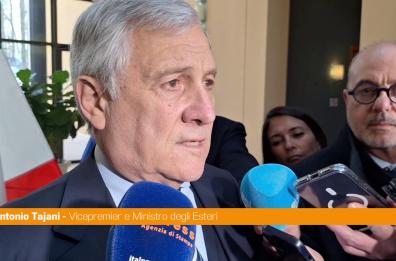 Tajani "Nobel a Trump? Giusto se si arriva a pace in Medio Oriente e Ucraina"
