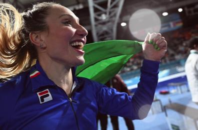 Lollobrigida, oro e record: la vittoria della mamma-atleta