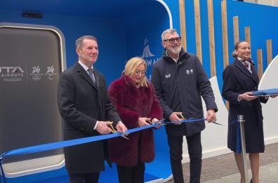 Ita Airways celebra i Giochi con lo showcasing "Skyway" a Milano