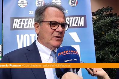 Referendum, Romano "Magistrato autonomo e indipendente dispensa giustizia"