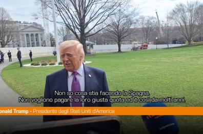 Trump "Il popolo spagnolo &egrave; fantastico, la leadership no"