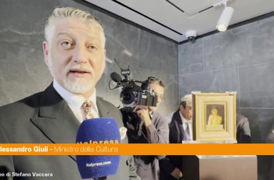 Giuli "Ecce Homo non avr&agrave; un domicilio, quadro viagger&agrave; per tutta l'Italia"