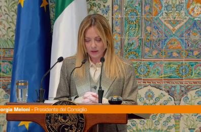 Italia-Algeria, Meloni "Rafforziamo cooperazione e flusso di gas"