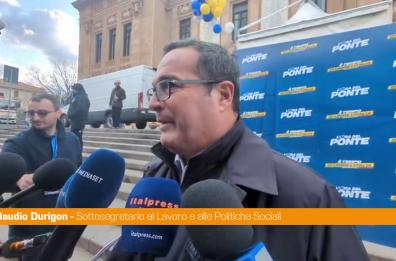 Ponte sullo Stretto, Durigon "Opera strategica, avanti superando gli ostacoli"