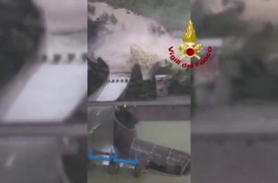 Maltempo Centro-Sud, monitoraggio Vigili del Fuoco su dighe di Liscione e Penne