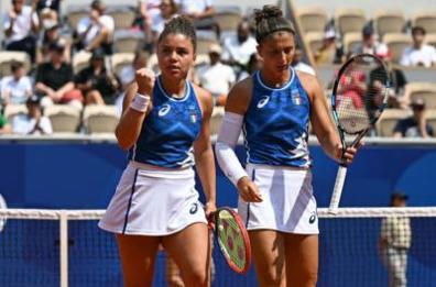 Olimpiadi, Sara Errani e Jasmine Paolini medaglia d’oro nel doppio femminile 