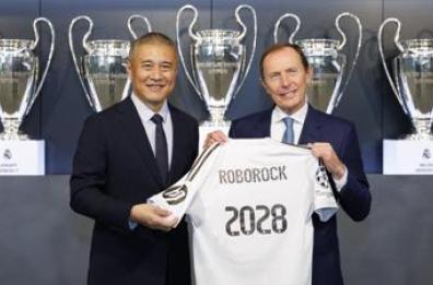 Calcio: Roborock partner del Real Madrid