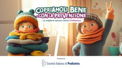Influenza, ogni anno colpisce 1 bimbo su 4, campagna dei pediatri nelle scuole