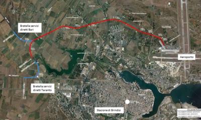 Presto l'aeroporto del Salento sar&agrave; raggiungibile in treno: l'annuncio di Rfi