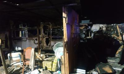 Rogo nel ghetto dei braccianti a Torretta Antonacci: due baracche distrutte