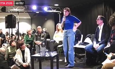 Pd, in 300 in sala a Bari per accogliere la candidata segretario Schlein 