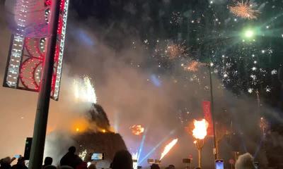 Novoli si illumina con la F&ograve;cara: il video dell'evento nel Salento