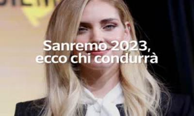 Sanremo 2023, ecco chi condurr&agrave; con Amadeus: Ferragni, Francini ed Egonu 