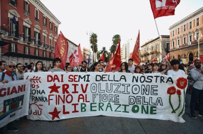 Bari e Barletta scendono in piazza «Per Gaza»: «Insieme con la Palestina per la libertà» FOTO