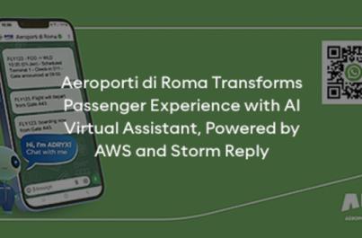 Comunicato Stampa: Aeroporti di Roma trasforma l'esperienza dei passeggeri con l'Assistente Virtuale basato su AI