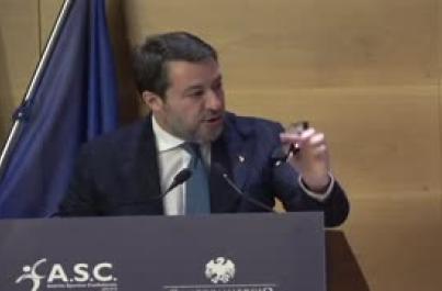 Ucraina, Salvini: "Mi auguro che spirito olimpico avvicini Paesi in guerra"