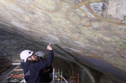 Milano, apre alle visite il cantiere leonardesco della sala delle Asse