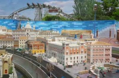 Le bellezze d'Italia riprodotte con i mattoncini Lego