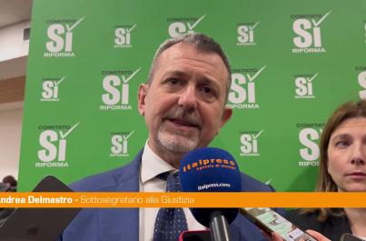 Delmastro "Con il S&igrave; al Referendum chi sbaglia paga anche se ha una toga"