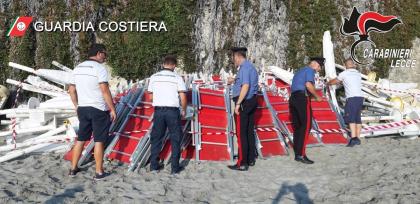 San Foca Sequestrato Lido Abusivo Restituiti Circa 300 Mq