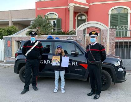 S.Pietro Vernotico, bimba dona ai carabinieri una lettera e ...