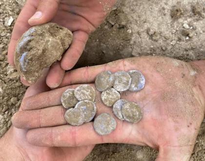 Muro Leccese, ritrovato un tesoretto messapico di monete, pavimenti, altarini