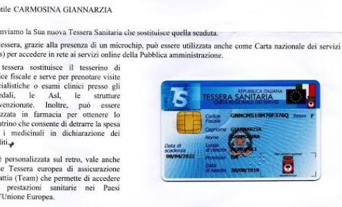 Riceve Tessera Sanitaria Ma E Morta Da 30 Anni La Gazzetta Del Mezzogiorno