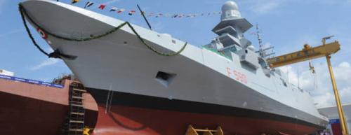 La fregata missilistica italiana &egrave; partita da Taranto verso Cipro