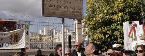 Bari dedica un giardino a Maria Celeste Nardini nel quartiere Libert&agrave;