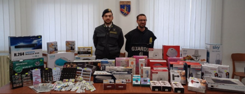 Giocattoli «non sicuri» sequestrati dalla Gdf a Potenza e provincia