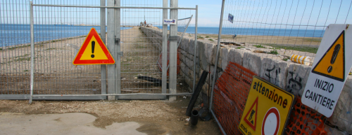 Barletta, molo di Levante off limits: «Serve chiarezza su lavori e durata»