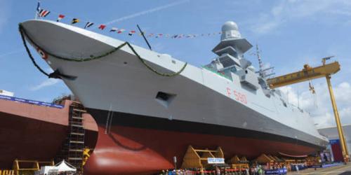 La fregata missilistica italiana &egrave; partita da Taranto verso Cipro