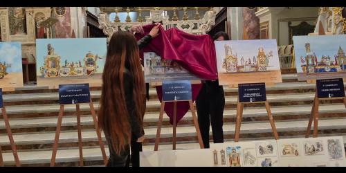 Matera, svelato il bozzetto del carro trionfale della Festa della Bruna 2026: il tema biblico del servizio e della gratuità