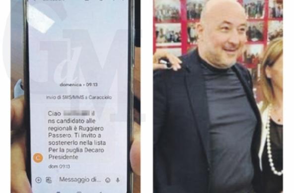 «Vota Ruggiero, è il nostro candidato»: i messaggi di Caracciolo per sostenere il suo segretario in corsa nella Bat «Vota Ruggiero, è il nostro candidato»: i messaggi di Caracciolo per sostenere il suo segretario in corsa nella Bat