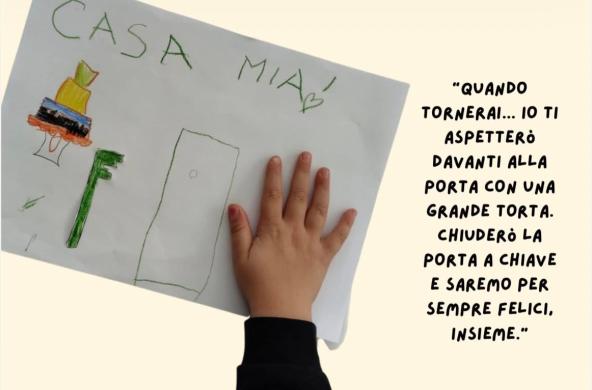 San Giuseppe, in mostra nel carcere di Foggia i disegni dei bimbi per i pap&agrave; detenuti