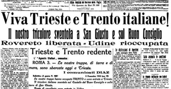 Risultati immagini per NEL 1918 L'ESERCITO ITALIANO ENTRA IN TRIESTE IMMAGINI