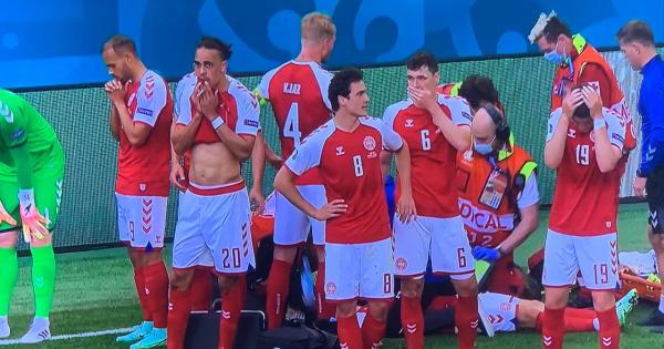 Euro 2020 Paura Per Eriksen Malore Durante Danimarca Finlandia E Sveglio La Gazzetta Del Mezzogiorno