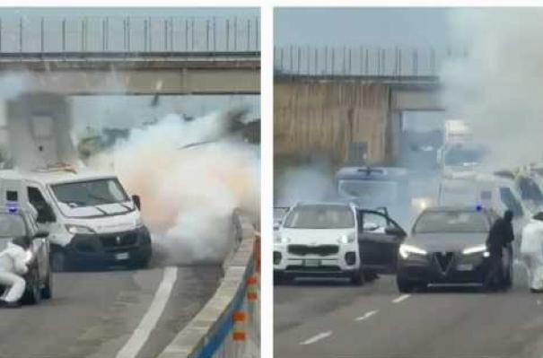 L&rsquo;assalto al portavalori in Salento ritrovate le ultime 2 auto dei banditi