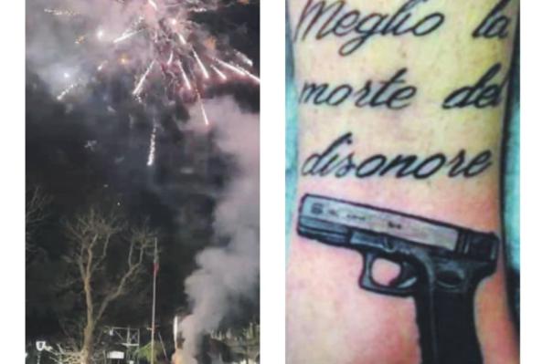 Scarcerazioni, boss defunti, fuochi d'artificio: gli eventi della mafia barese sono social