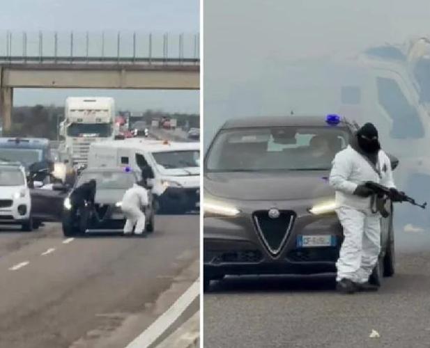 L'assalto al portavalori sulla Brindisi-Lecce fa il giro del mondo. E gli utenti stranieri: &laquo;Ma &egrave; l'ICE di Trump?&raquo;