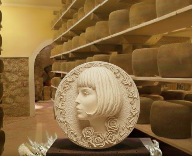 A Filiano l'arte di Donato Macchia: dal mestolo allo scalpello per intagliare capolavori di scultura casearia