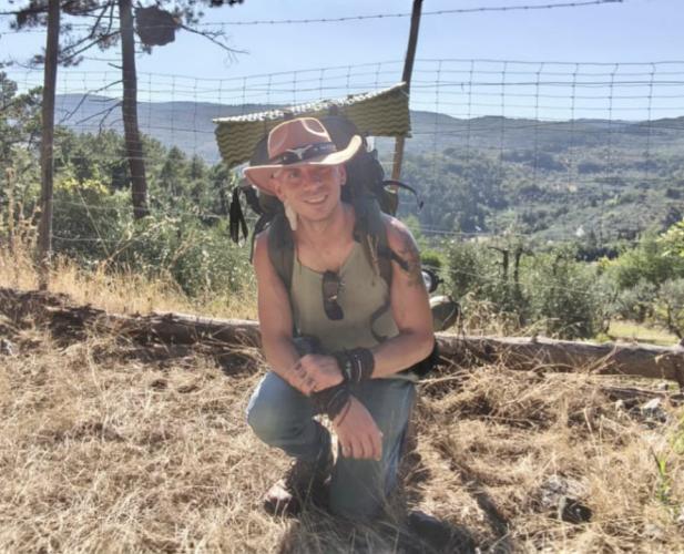 Riccardo Di Teo, da Andria in giro per il mondo a piedi: &laquo;Cammino per chi non pu&ograve; pi&ugrave; muoversi per colpa del Parkinson&raquo;