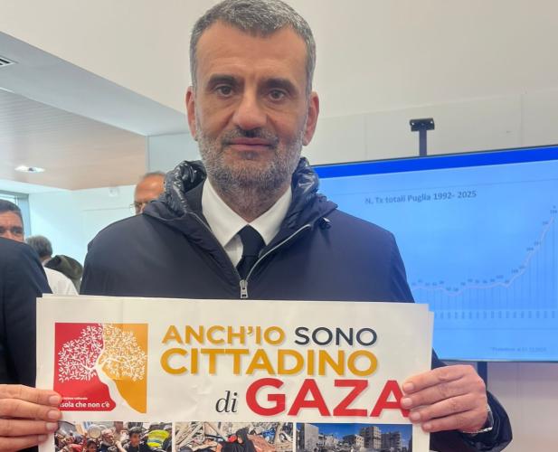 Appello per Gaza, l'associazione l'Isola che non c&rsquo;&egrave; scrive a Decaro, Meloni e von der Leyen: &laquo;Servono corridoi umanitari&raquo;