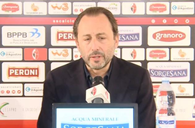 Bari calcio, De Laurentiis d&agrave; il benvenuto a Moreno Longo: &laquo;Lavoriamo per 4-5 rinforzi&raquo;