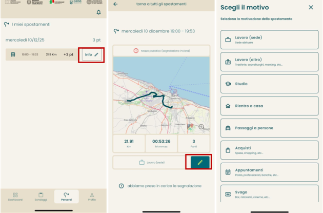 Da febbraio &laquo;Green Move&raquo; sbarca a Bitonto e Capurso: l'app che premia chi si muove a piedi, in bici o con i mezzi pubblici