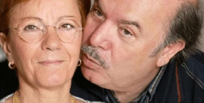 lino banfi e la moglie