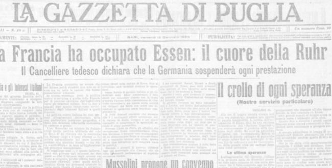 1923, la crisi della Ruhr