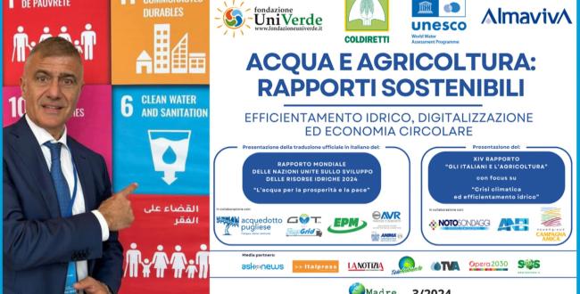 Madre Terra - Acqua e agricoltura, rapporti sostenibili