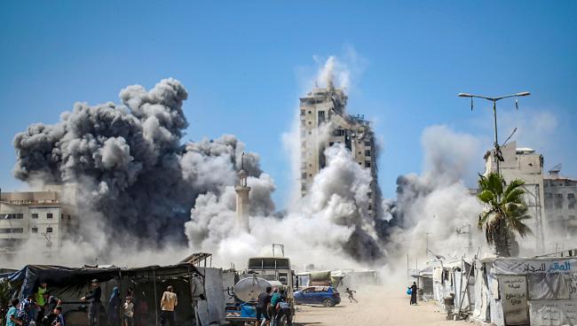 Wafa, almeno 13 morti negli attacchi aerei a Gaza City