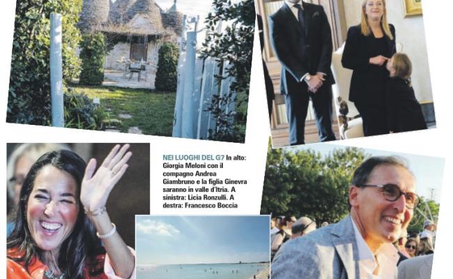 Puglia regina delle vacanze dei vip: Meloni torna in Valle d'Itria
